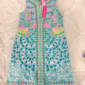 Lilly Pulitzer Vibrant Blue and Pink Dress